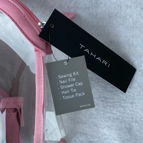 Tahari Travel Trio Cosmetic Bags Set of 3 NWT - Picture 3 of 9